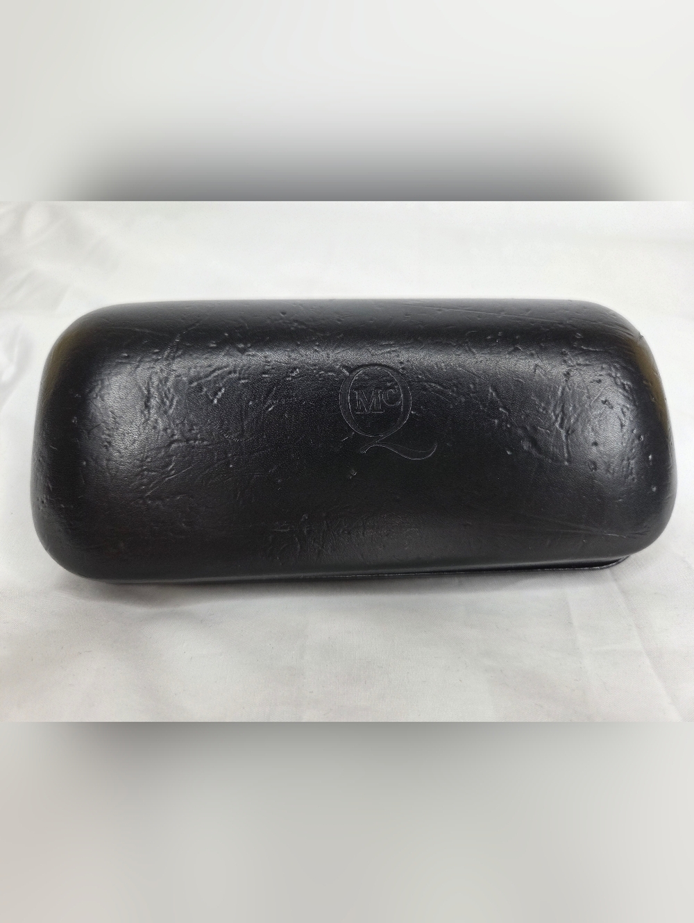 Alexander McQueen Eyeglasses Case with Plush Interior In Black